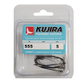Крючки Kujira Spinning серия 555 Bn (5шт)