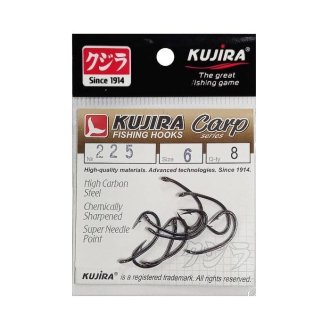Крючки Kujira серия Carp 225 Bn (8шт)