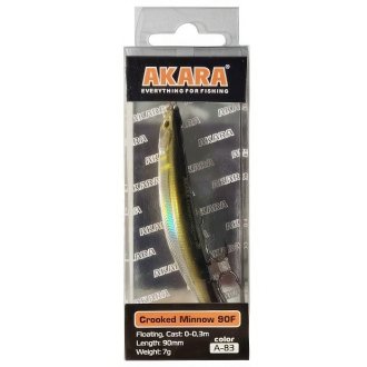 Воблер Akara Crooked Minnow 90F