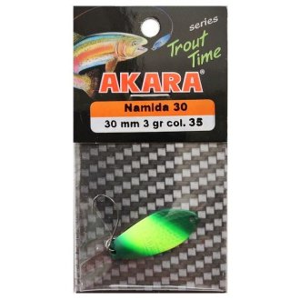 Блесна колебалка Akara Trout Time Namida 30
