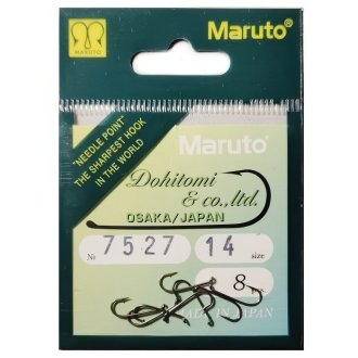 Крючки Maruto серия 7527 Br (8шт)