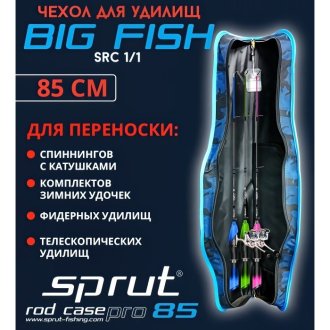 Чехол Sprut Rod Case Pro 85