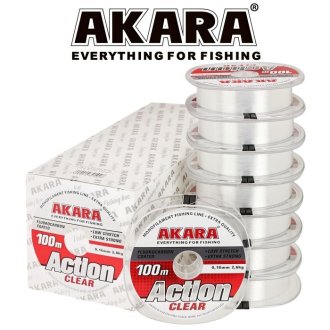 Леска Akara Action Clear 100