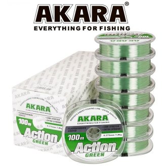 Леска Akara Action Mossgreen 100