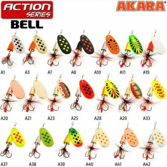 Блесна вертушка Akara Action Series Bell №4
