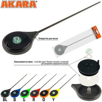 Удочка зимняя Akara Ice Team Sport Black