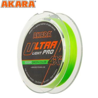 Шнур Akara Ultra Light PRO 4Х Green 100