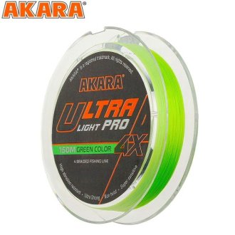 Шнур Akara Ultra Light PRO 4Х Green 150