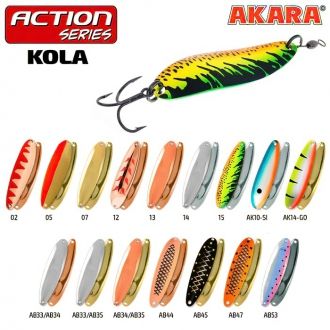 Блесна колебалка Akara Action Series Kola 28