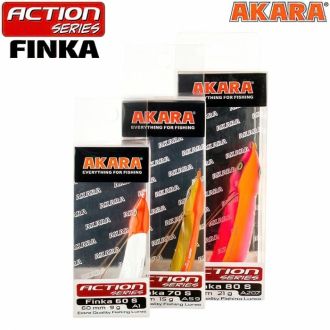 Блесна незацепляйка Akara Action Series Finka 60