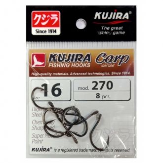 Крючки Kujira серия Carp 270 Bn (10шт)