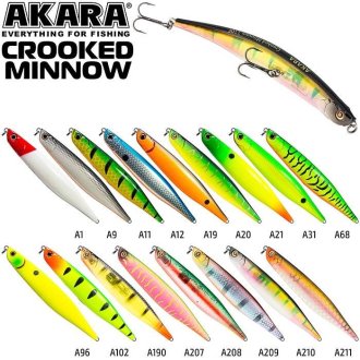 Воблер Akara Crooked Minnow 90F