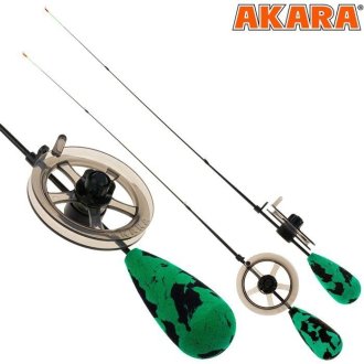 Удочка зимняя Akara Finezza Elite UL GN (0,7-2,8)