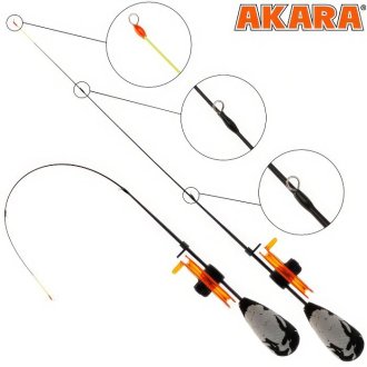 Удочка зимняя Akara Finezza Elite UL GR (0,7-2,8)
