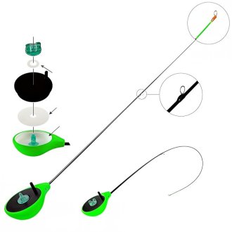 Удочка зимняя Akara Finezza L Green (1-3,6)