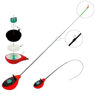 Удочка зимняя Akara Finezza L Red (1-3,6)