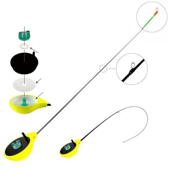 Удочка зимняя Akara Finezza L Yellow (1-3,6)