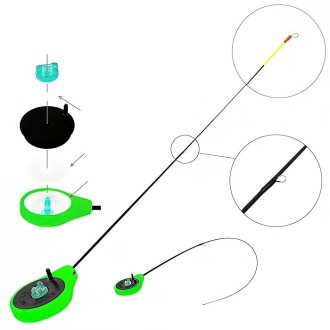 Удочка зимняя Akara Finezza UL Green (0,7-2,8)