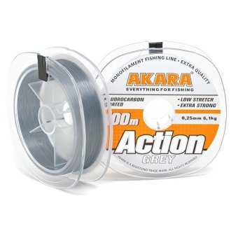 Леска Akara Action Grey 100