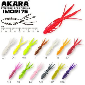 Твистер Akara Imori 75 (6шт)