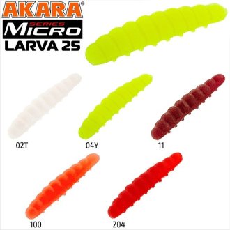 Личинка искусственная Akara Micro Larva 25 (20шт)