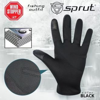 Перчатки Sprut Neoprene WS Gloves Black