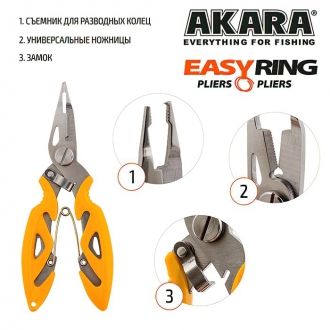 Плоскогубцы Akara Easy Ring-S