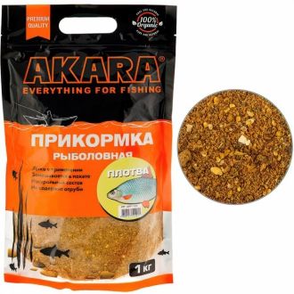 Прикормка Akara Premium Organic 1000 Плотва