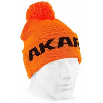 Шапка зимняя Akara Sport Winter Pompon Orange-4