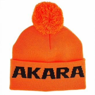 Шапка зимняя Akara Sport Winter Pompon Orange-4
