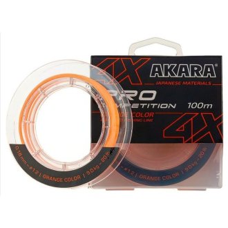 Шнур Akara Competition PRO X4 Orange 100