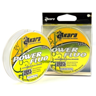 Шнур Akara Power Fluo 135