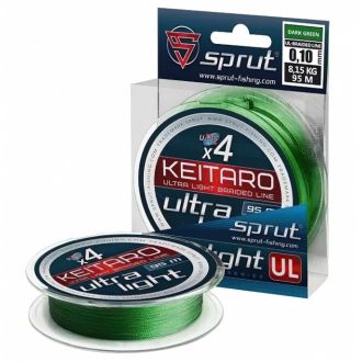 Шнур Sprut Keitaro Ultra Light X-4 Dark-Green 95