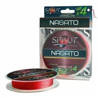 Шнур Sprut Nagato X4 Hot Red 140