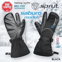 Перчатки Sprut Saburo 3 Finger WS Gloves Black