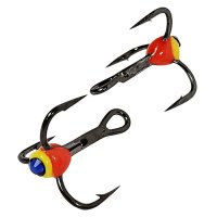 Тройник с каплей Kujira 536 RY-BLU (10шт)