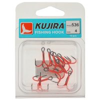 Крючки тройные Kujira серия 536 BNR (10шт)