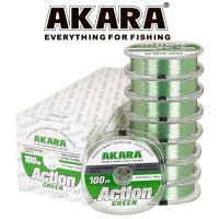 Леска Akara Action Mossgreen 100
