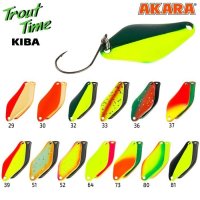 Блесна колебалка Akara Trout Time Kiba 35