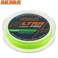 Шнур Akara Ultra Light PRO 4Х Green 100