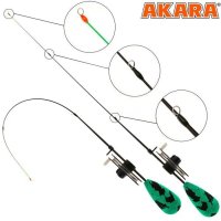 Удочка зимняя Akara Finezza Elite UL GN (0,7-2,8)