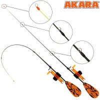 Удочка зимняя Akara Finezza Elite UL OR (0,7-2,8)