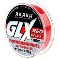 Леска Akara GLX ICE Red 30