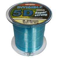 Леска White Fox 5D invisible blue 300