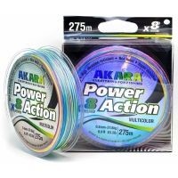 Шнур Akara Power Action X-8 Multicolor 275