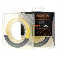 Шнур Akara Ultra Light X-4 Yellow 100