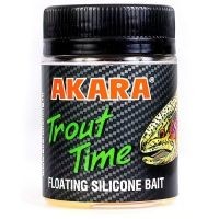 Силиконовая приманка Akara Trout Time KNOUT 2,5 Garlic (10шт)
