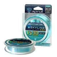 Леска Sprut Skyline 3D IceTech Pro Cyan 30